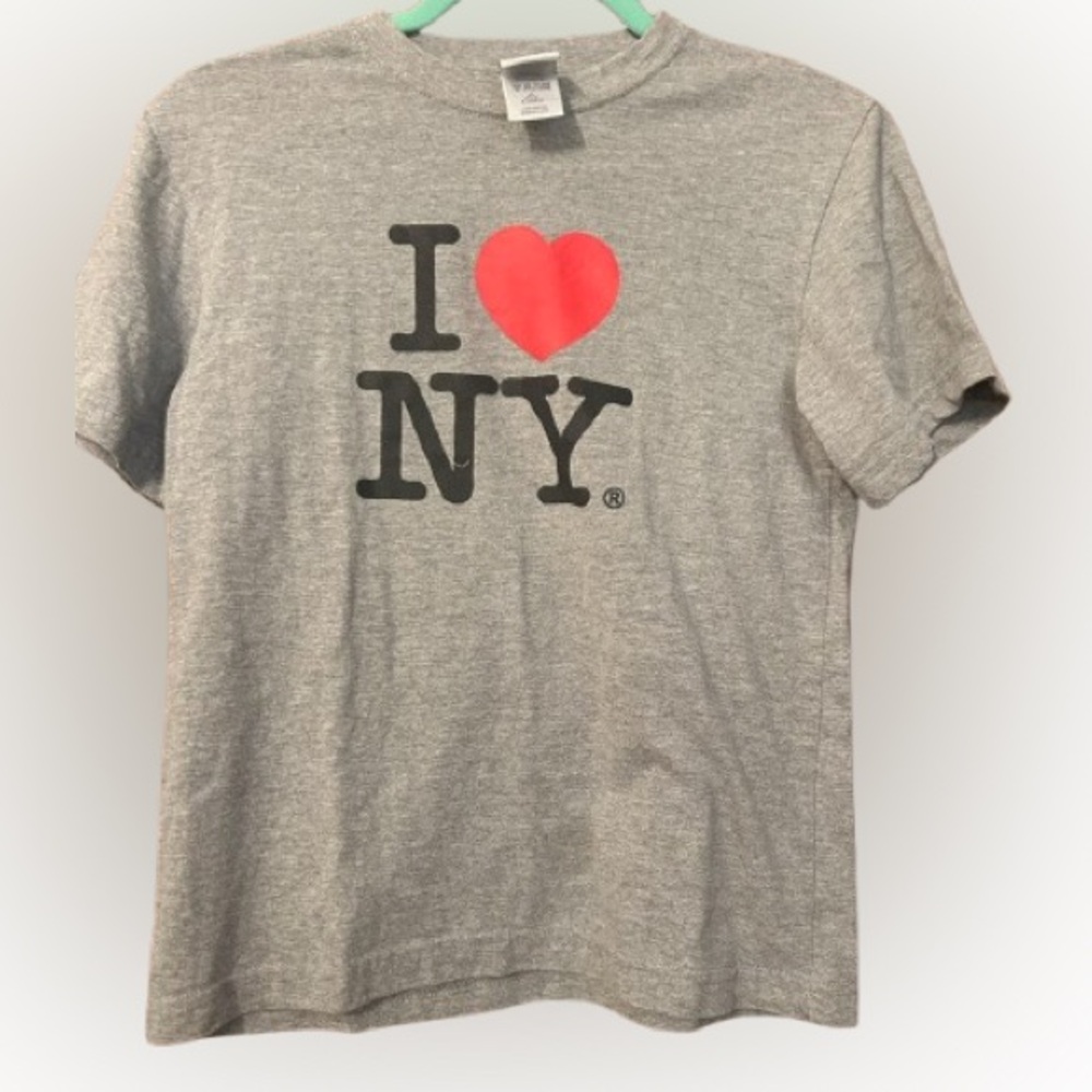 Gray 'I Love NY' Kids T-Shirt